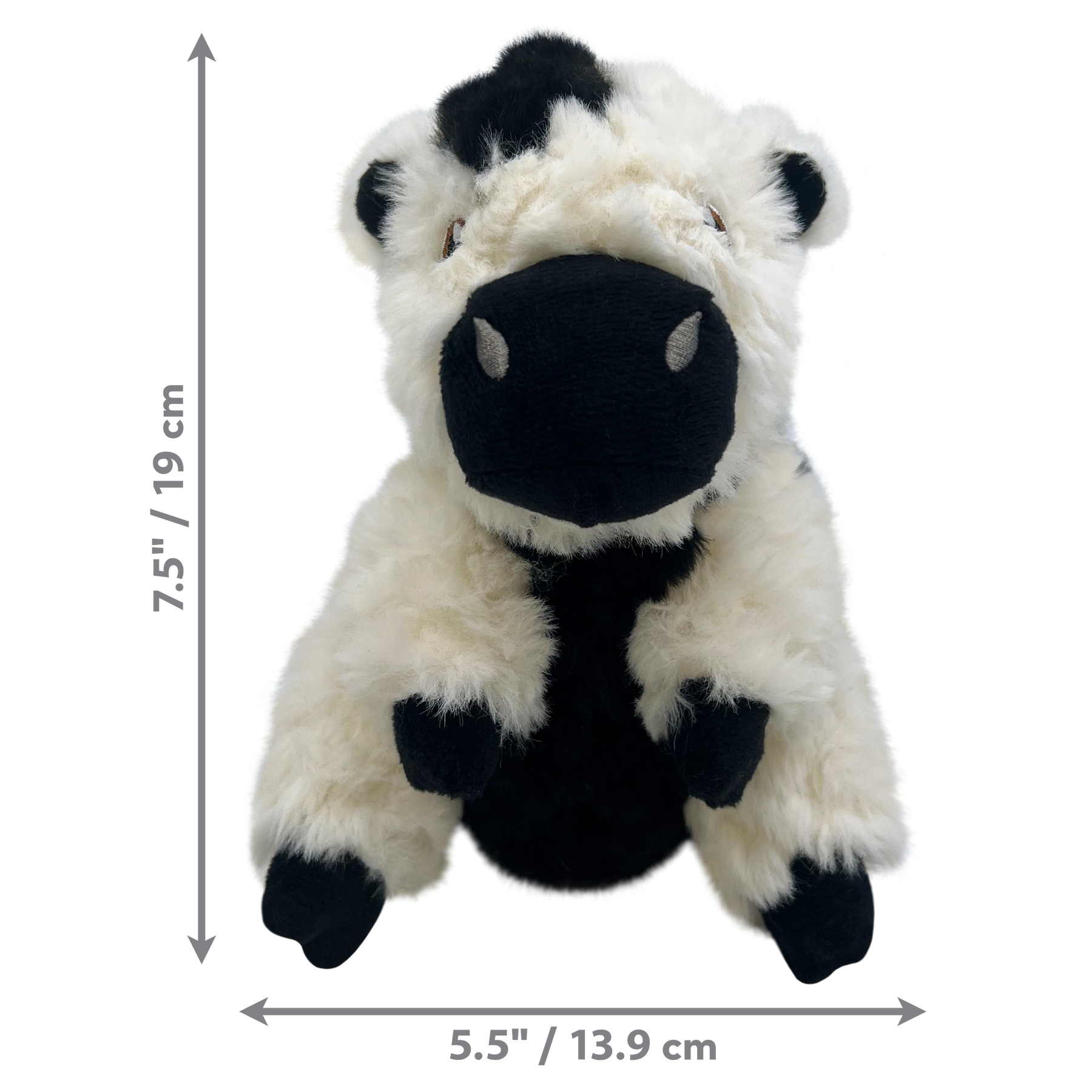 KONG Comfort Tykes Cow Dog Toy Small