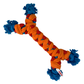 KONG Rope Rally Bone Dog Toy Medium
