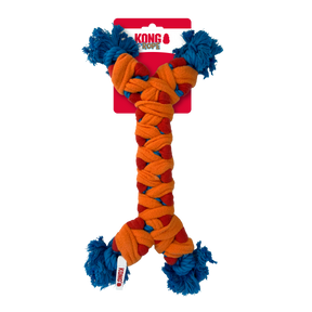 KONG Rope Rally Bone Dog Toy Medium