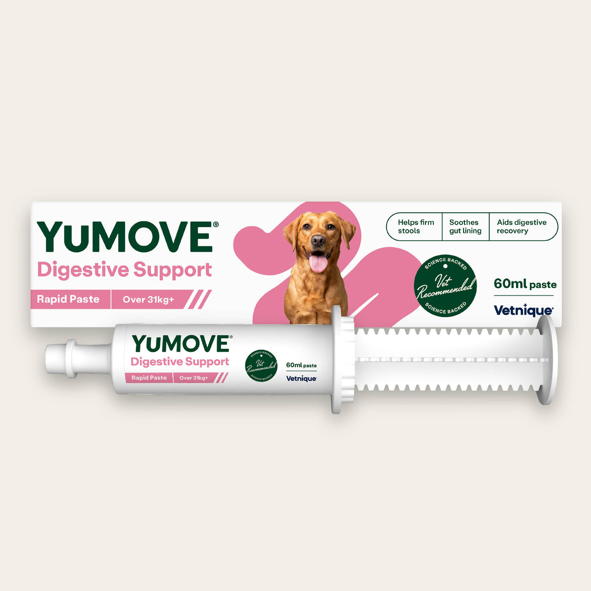 YuMOVE Digestive Support Rapid Paste for Dogs and Cats