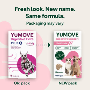 YuMOVE Digestive Support Rapid Powder for Dogs and Cats