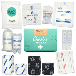 Charlie The Vet First Aid Kit Refill Pack