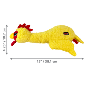 KONG Scruffs Chicken Dog Toy Medium/Large