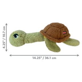 KONG Scruffs Turtle Dog Toy Medium/Large