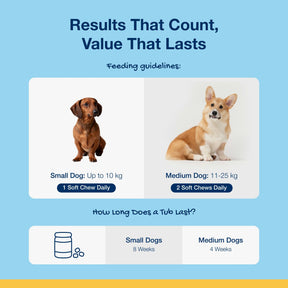 Plaque Off Dental Soft Chews Dogs Small/Medium 120 Chews