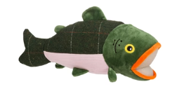 House of Paws Tweed Salmon Dog Toy
