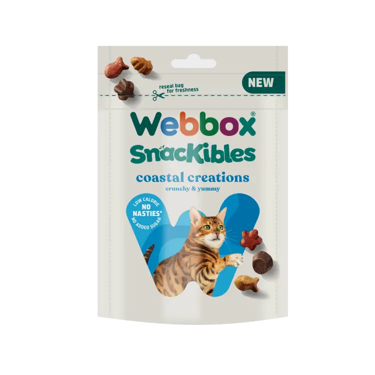 Webbox Cat Snackibles Coastal Creations (1 pack/ 10 packs)