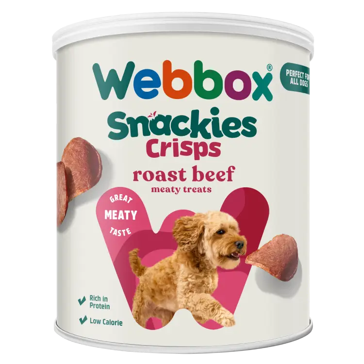 Webbox Dog Snackies Crisps Beef (1 pack/ 12 packs)