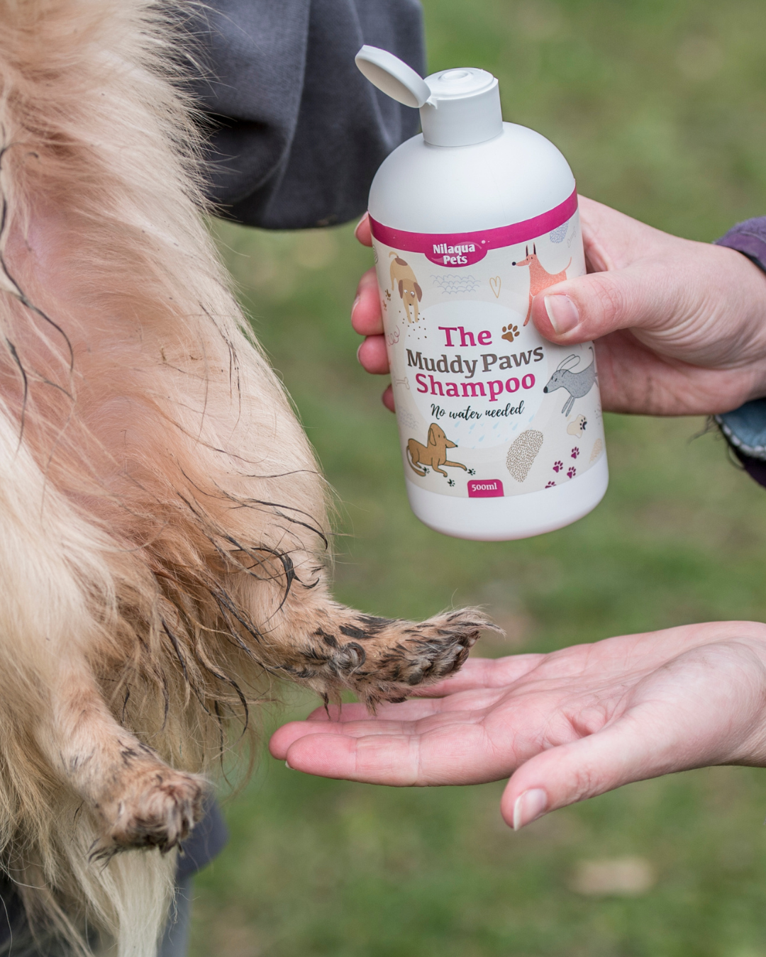 Nilaqua The Muddy Paws Towel Off Shampoo 240ml