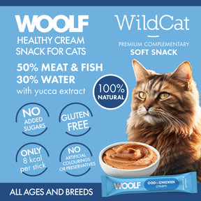 Woolf Wildcat Cream Cod & Chicken