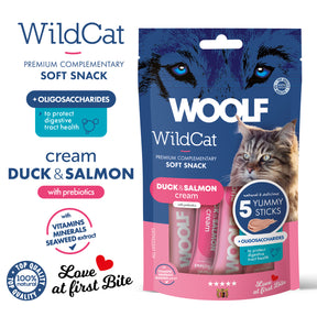 Woolf Wildcat Cream Duck & Salmon