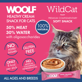 Woolf Wildcat Cream Duck & Salmon
