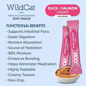 Woolf Wildcat Cream Duck & Salmon