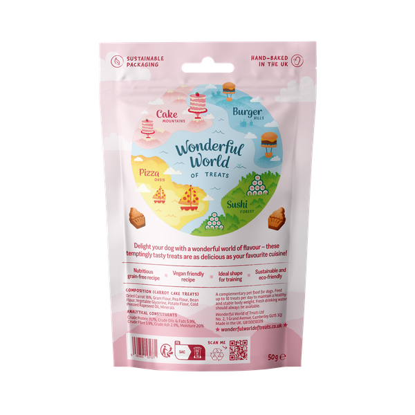 Wonderful World of Treats Carrot Cake