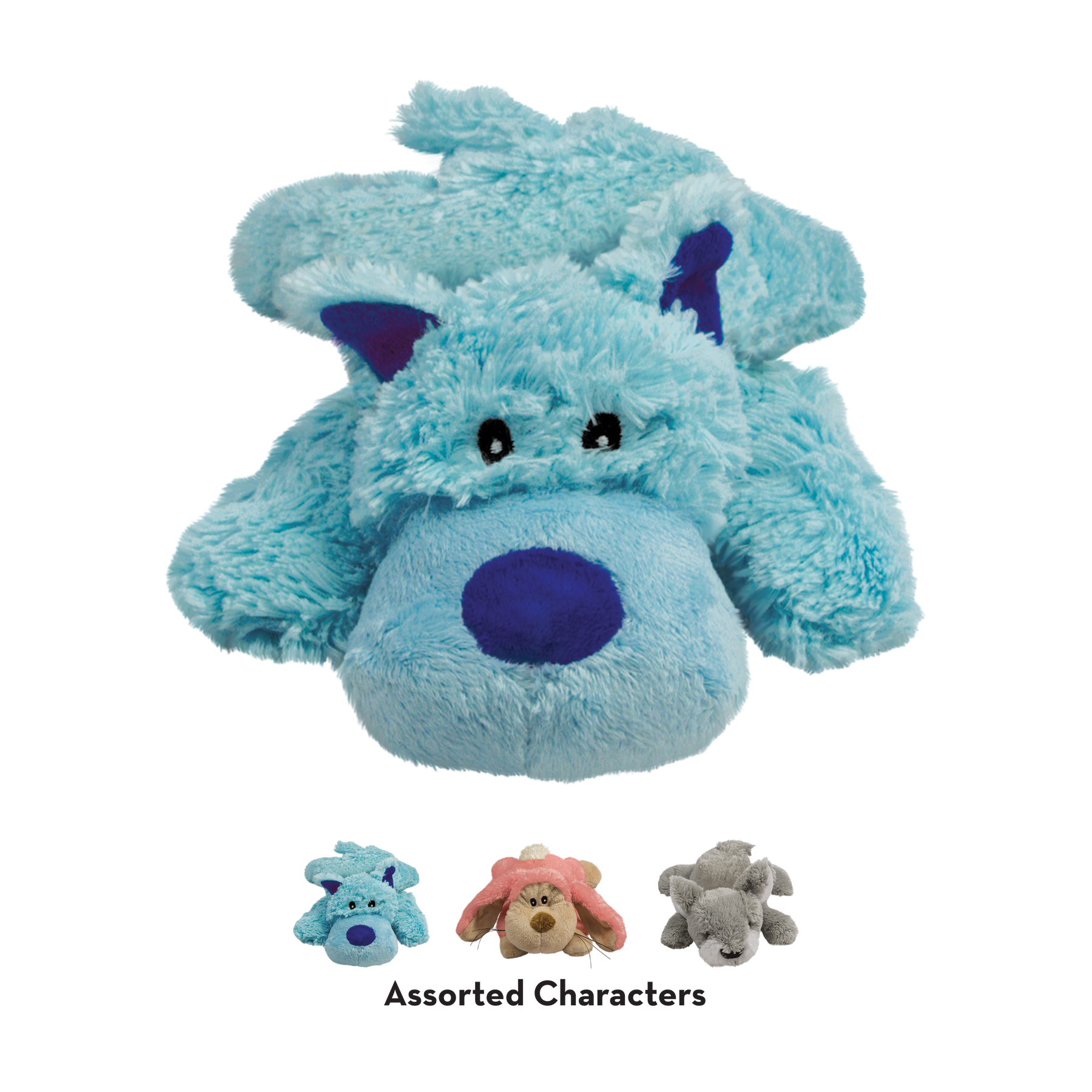 KONG Cozie Pastels Assorted Medium