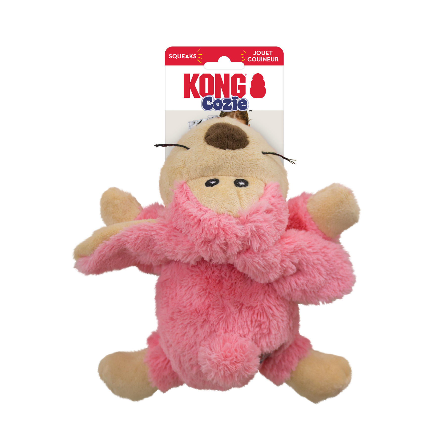 KONG Cozie Pastels Assorted Medium