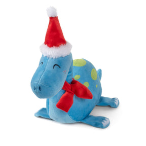 Zoon Christmas Dino PlayPal Dog Toy