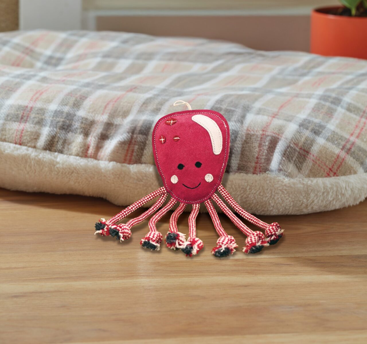 Zoon Lederpus TuffToy Dog Toy