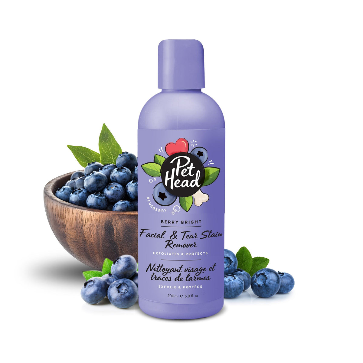 Pet Head Berry Bright Facial Tear & Stain Remover