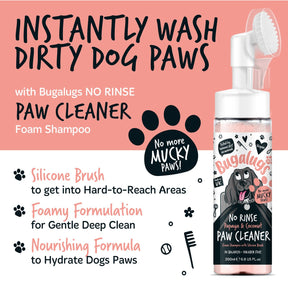 Bugalugs No Rinse Paw Cleaner Papaya & Coconut