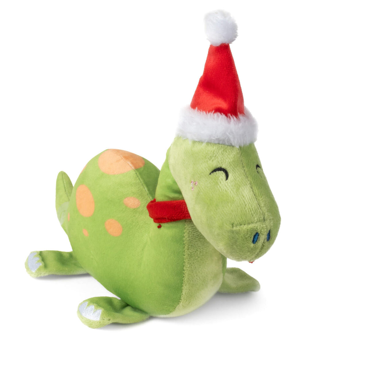 Zoon Christmas Dino PlayPal Dog Toy