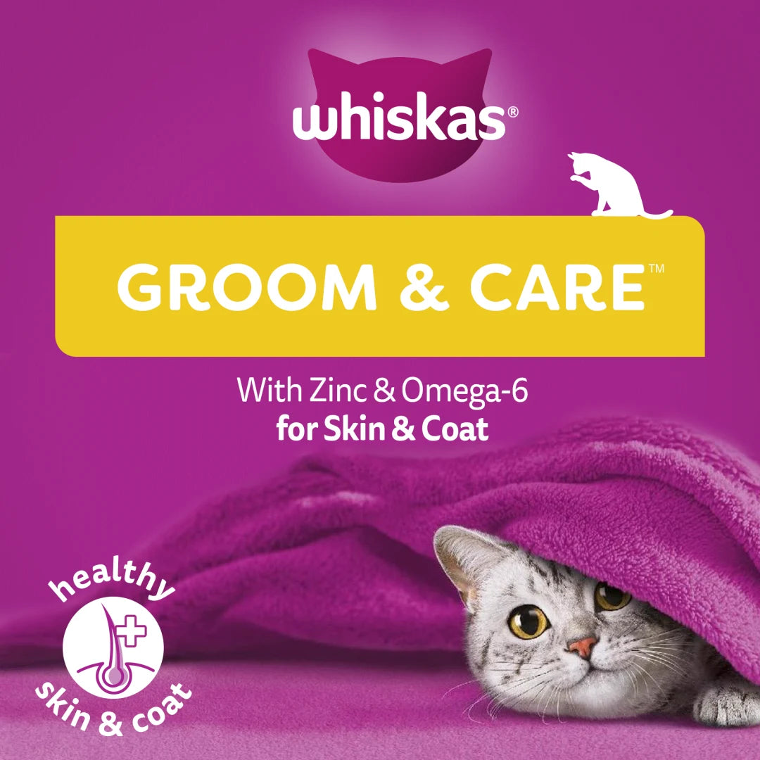 WHISKAS Groom & Care Cat Treats