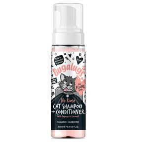 Bugalugs No Rinse Papaya & Coconut Cat Shampoo & Conditioner