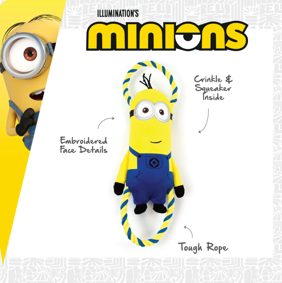 Minion Double Tug Large Kevin Dog Toy