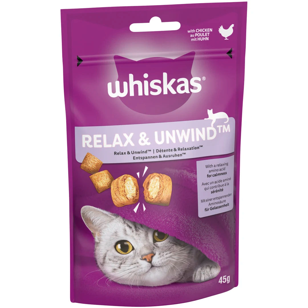 WHISKAS Relax & Unwind Cat Treats