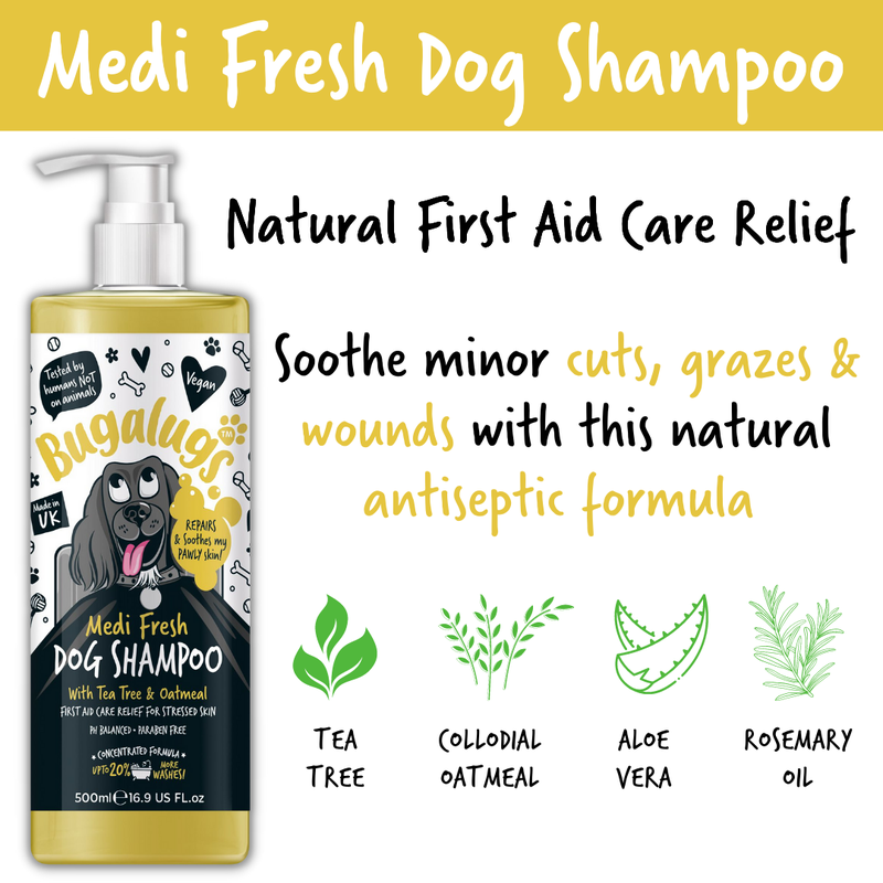 Bugalugs Medi Fresh Dog Shampoo