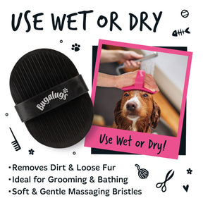 Bugalugs Bath Brush Black