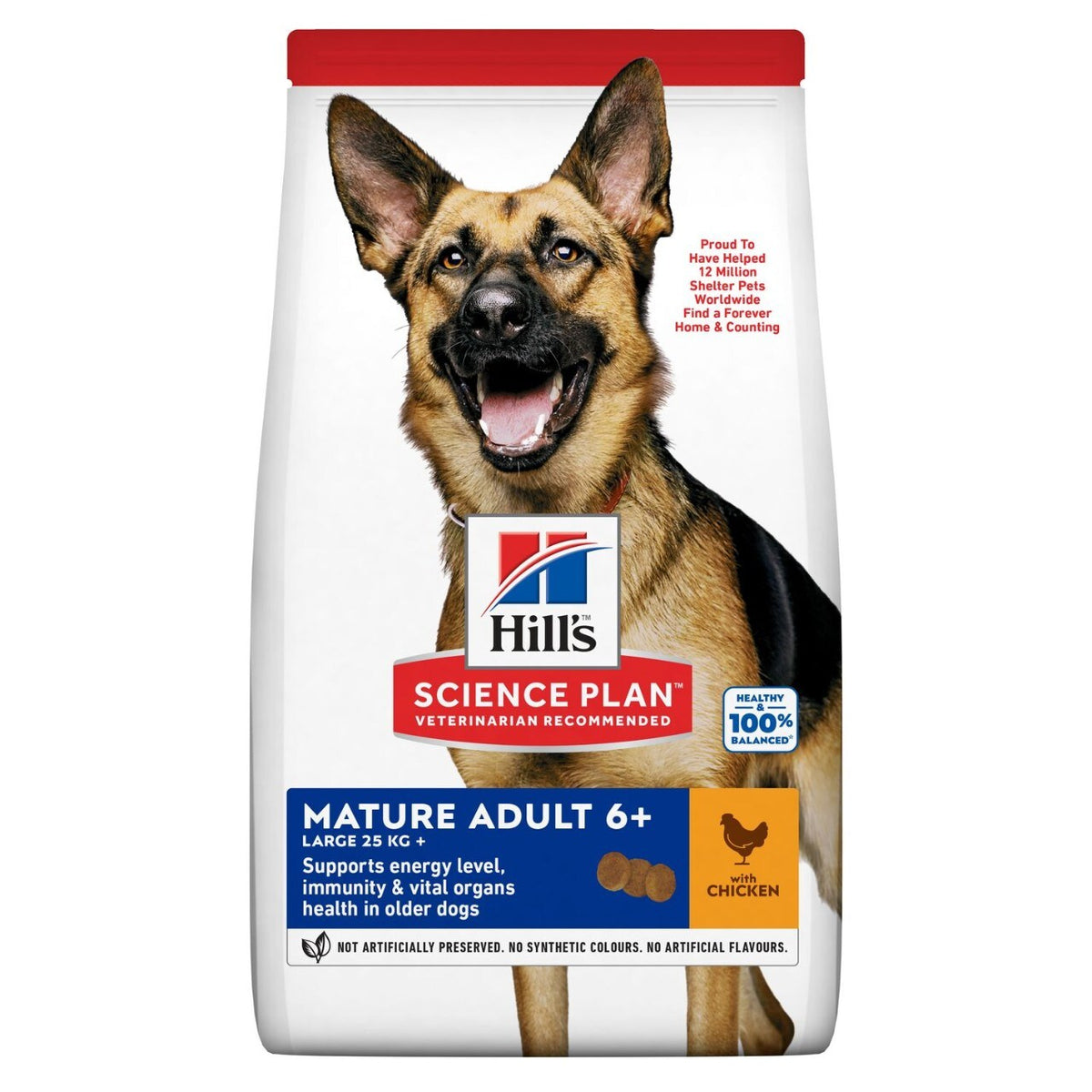Hill's™ Science Plan Mature Adult 6+ Large Breed Dry Dog Food Chicken Flavour