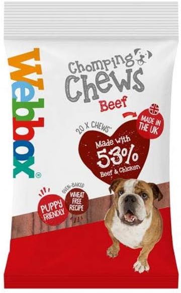 Webbox Dog Chomping Chews Beef
