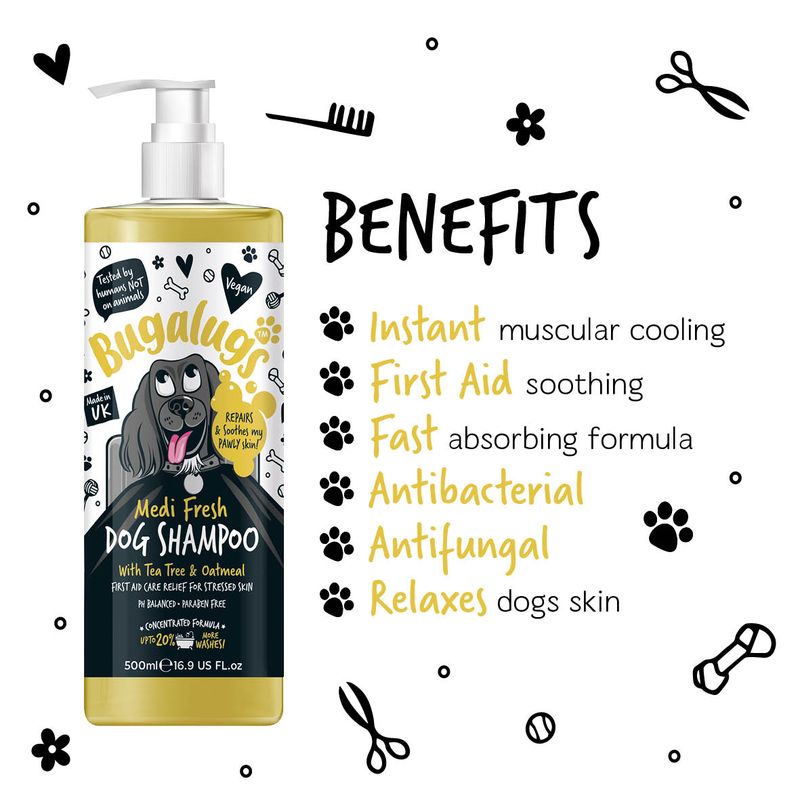 Bugalugs Medi Fresh Dog Shampoo