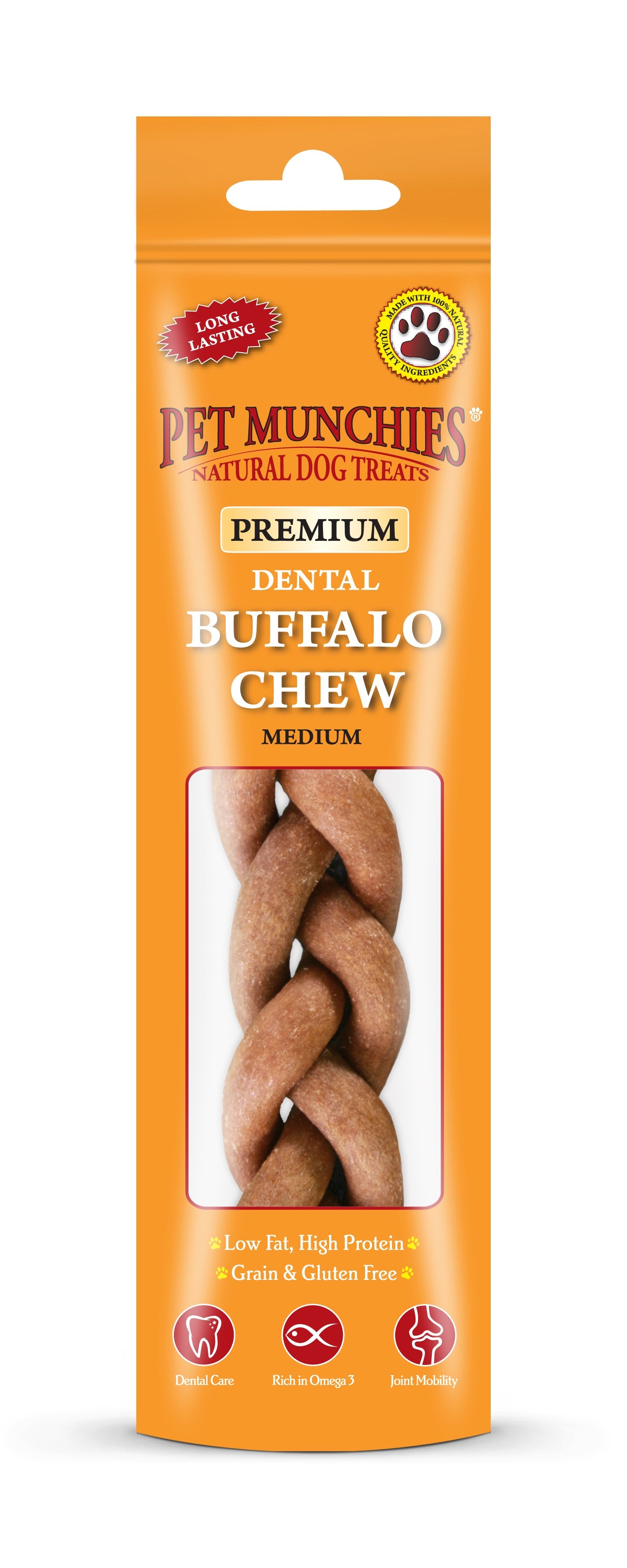 Pet Munchies Buffalo Chews (3 sizes)