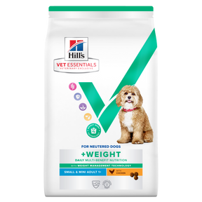 Hill's™ VET ESSENTIALS™ MULTI-BENEFIT + WEIGHT Adult 1+ Small & Mini Dry Dog Food with Chicken