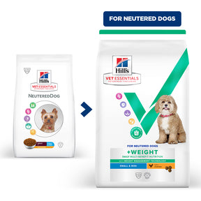 Hill's™ VET ESSENTIALS™ MULTI-BENEFIT + WEIGHT Adult 1+ Small & Mini Dry Dog Food with Chicken