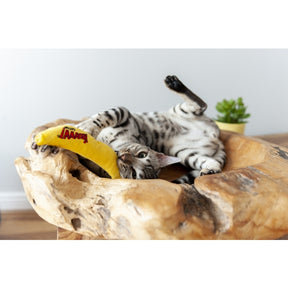 Yeowww! 100% Organic Catnip Toy - Banana Shape - USA Made - Cats Go Crazy