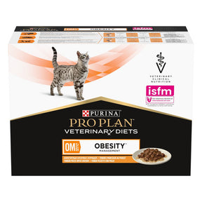 PRO PLAN VETERINARY DIETS OM Obesity Chicken Wet Cat Food 40s